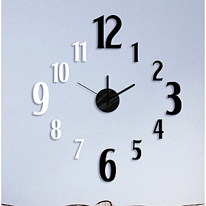 Часы-наклейка NL36