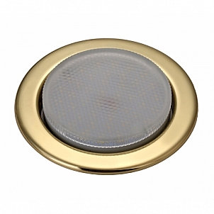GX5380-2 GX53 50В золото Штампованный светильник для ламп GX53